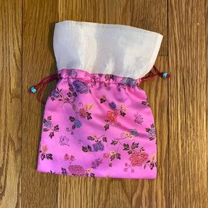 Beautiful hand-sewn Chinese pouch